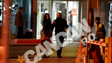 Intalnire de gradul zero la aeroport: Dan Cioara a asteptat-o cu flori pe Beatrice. Revederea a fost incendiara: s-au imbratisat si s-au sarutat minute in sir