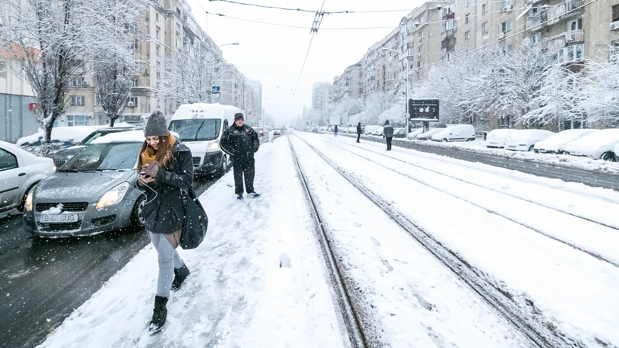 PROGNOZA METEO 17 IANUARIE: Cod galben de ninsori, lapoviţă şi ploi!