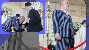 S-a sfințit biserica de 10 milioane de euro a lui Gigi Becali din Pipera. Imagini de la marele eveniment