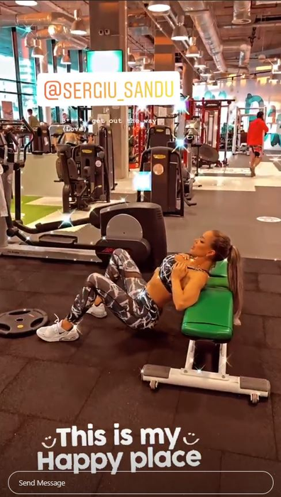 Bianca Drăgușanu, într-un compleu sport mulat și transparent la sală. Fosta soție a lui Alex Bodi a făcut senzație | FOTO & VIDEO