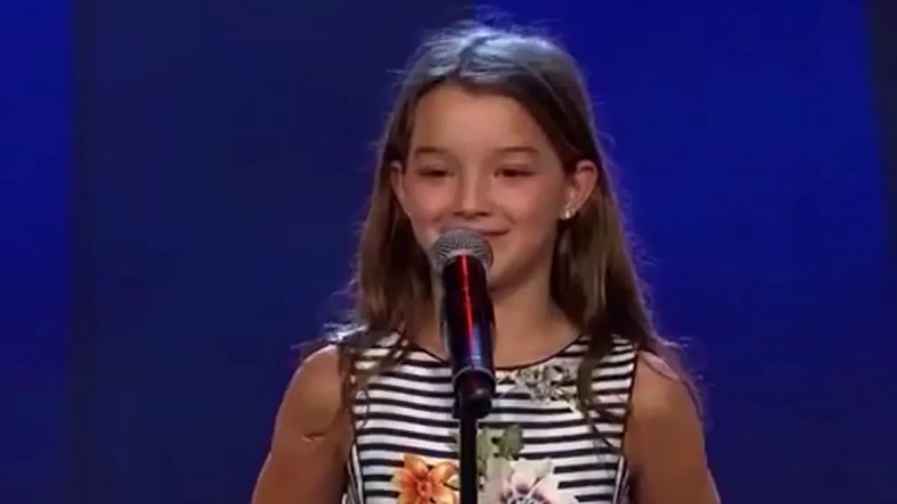 O fetiță de zece ani din România a cucerit Suedia. Eva a ajuns în finala concursului „Suedezii au talent”