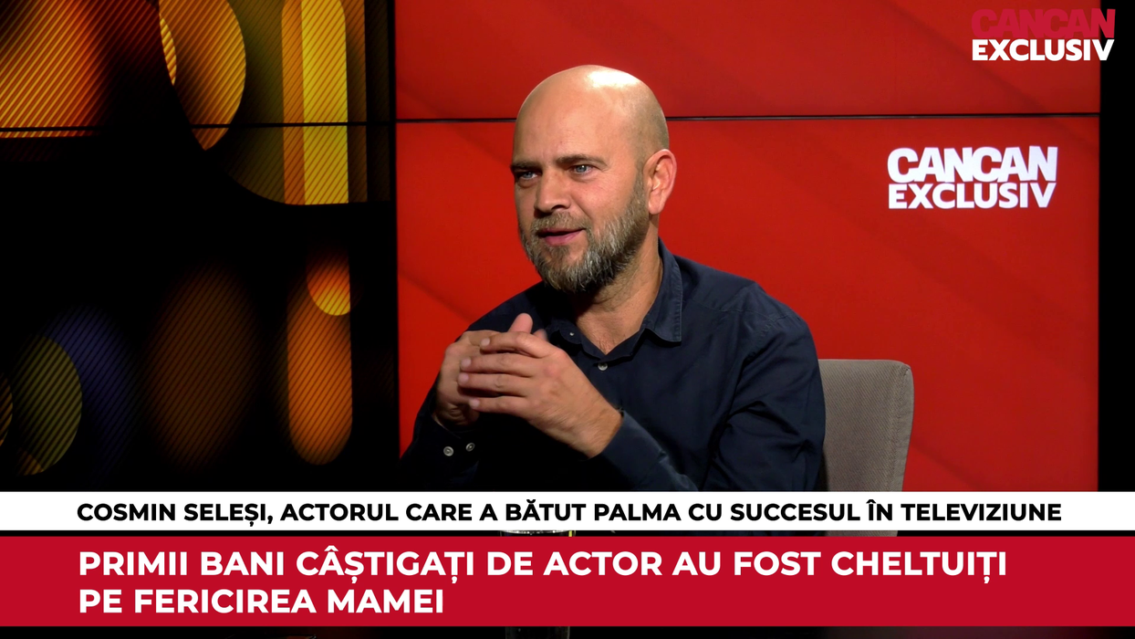 Cosmin Seleși face show la CANCAN EXCLUSIV, dar și de luni până vineri, între orele 18-19, la Pro TV (Foto: captură video)