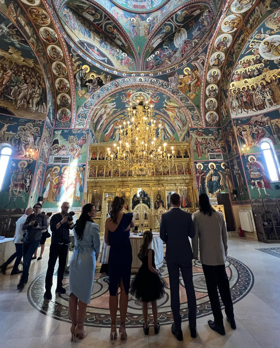 Cătălina Ponor și-a botezat  băiețelul/ Sursa foto: Instagram