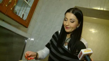 Uite cu ce bunatati isi tine Gabi Cristea sotul pe jar! Nicio masa fara cel mai dulce desert!