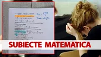 Bacalaureat 2022 - sesiunea de toamnă | Ce subiecte au picat la matematică