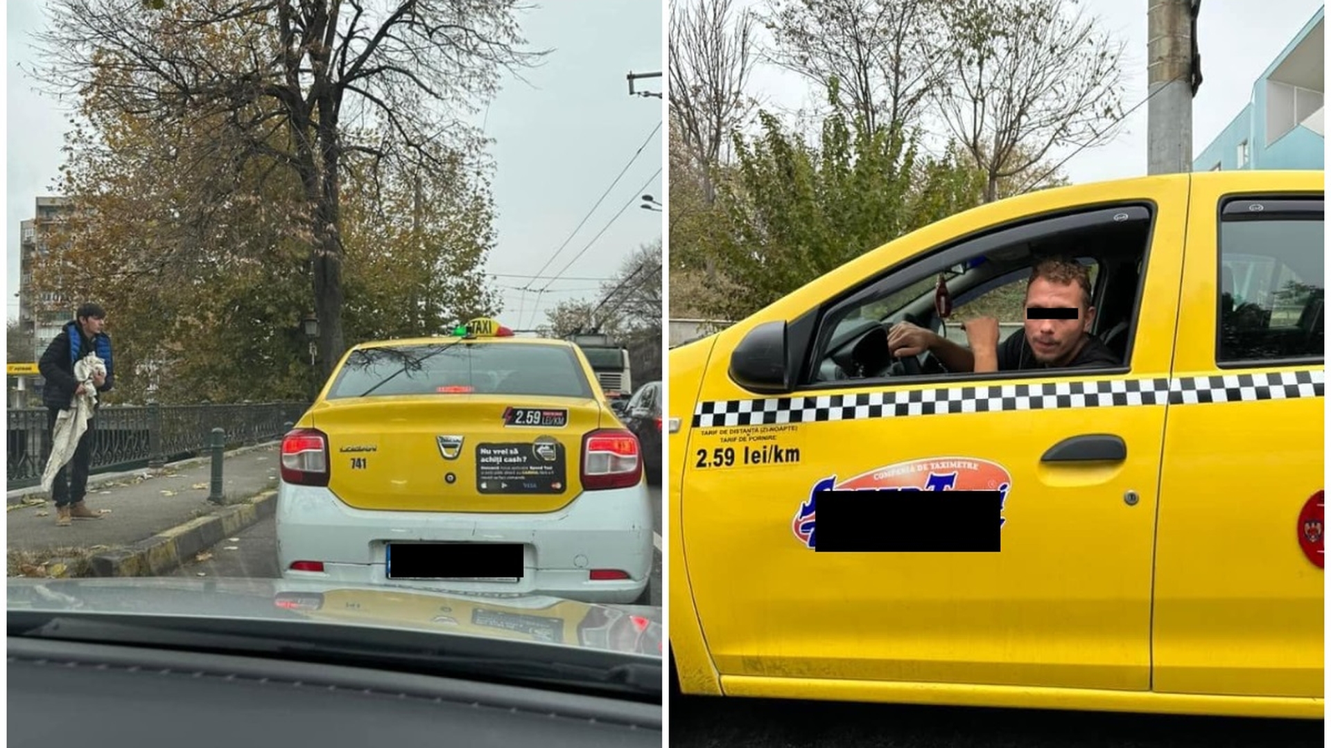 Jos pălăria! Gestul măreț făcut de un taximetrist din București pentru un tânăr fără acoperiș deasupra capului: „O lecție de viață”