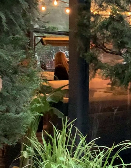 Cristian Boureanu și fiica lui, Ioana, la masă, într-un restaurant din ”Floreasca” (Sursa foto: CANCAN.RO)