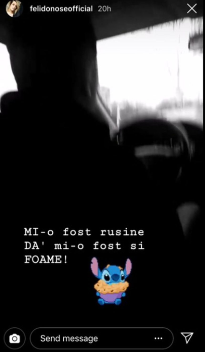 FOTO. Feli nu s-a putut abține! Ce a făcut într-un taxi. “Mi-a fost rușine, dar…”