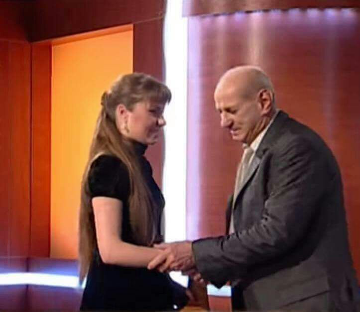 Mariana, felicitată de maestrul Gheorghe Zamfir