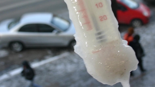 Cea mai scazuta temperatura din acest sezon - minus 13 grade Celsius, la Miercurea Ciuc