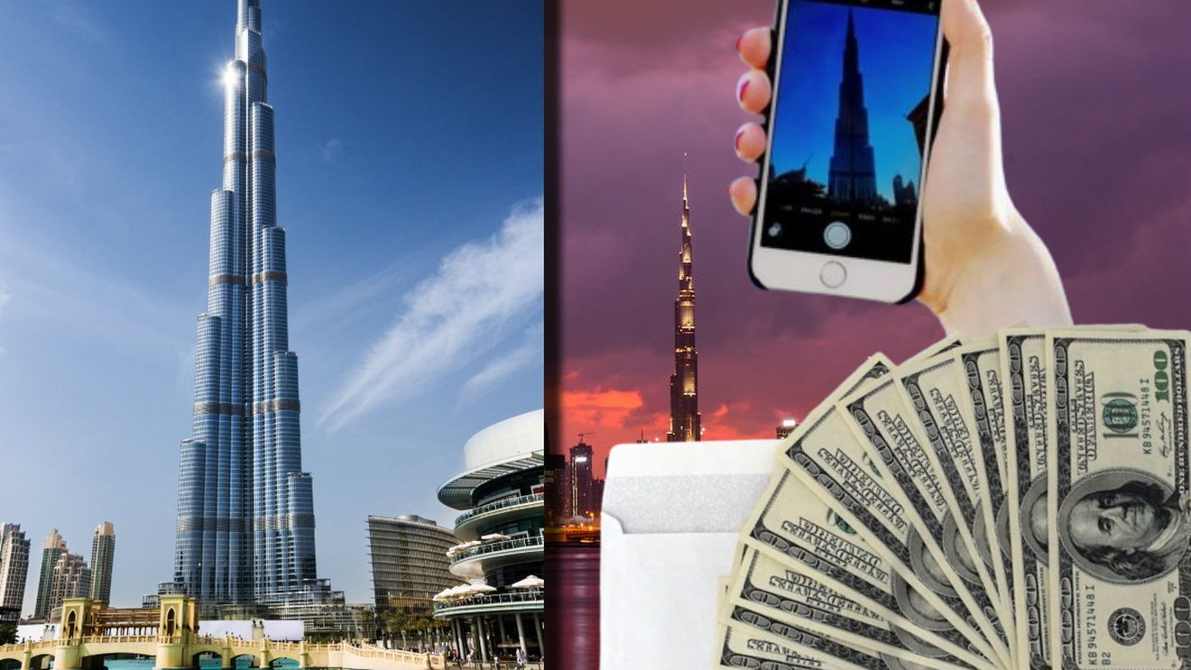 Tu știai asta? Cât costă să îți proiectezi o fotografie pe Burj Khalifa. De banii ăștia îți cumperi apartament