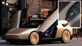 Video | Primele imagini în detaliu cu Cybercab de la Tesla. Nu are volan, dar introduce clapetă pentru deschiderea ușilor