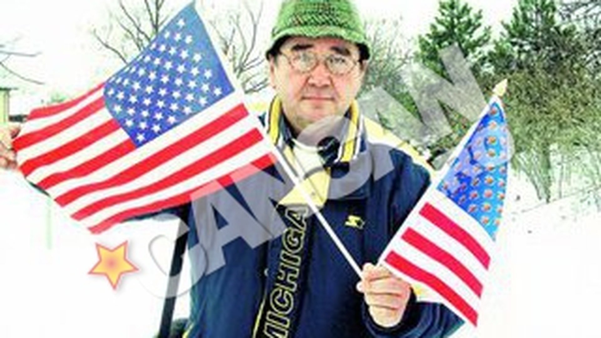 Un artist din Gorj il ajuta pe presedintele Statelor Unite ale Americii in campania electorala. A facut steag pentru Obama