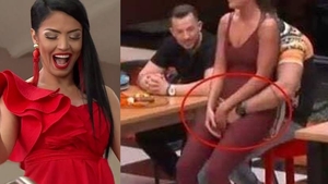 Scene scandaloase la Kanal D! A fost pipăită în zona intimă de un concurent