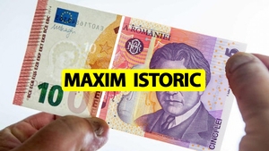 Curs valutar 22 mai 2019. Cutremur pe piața bancară: Euro atinge cea mai ridicată valoare din istoria României. Câți lei costă 1 euro azi