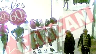 Andreea Banica a disperat vanzatoarele dintr-un mall