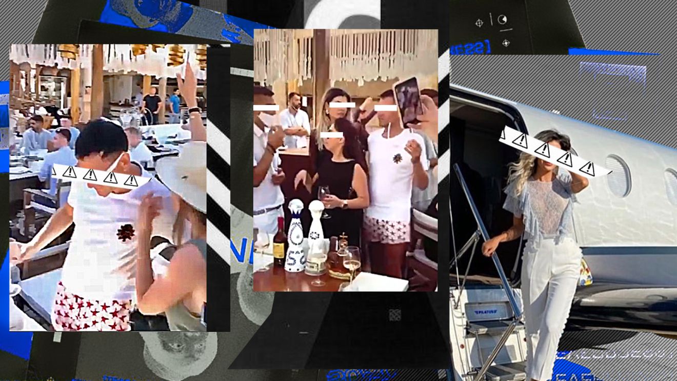 ”Regele înghețatei” și-a încărcat private-jet-ul cu o ”brigadă” de calificate și a aterizat în Mykonos + Ce “război” au declanșat fetele