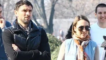 Taranul si-a scos sotia in parc!