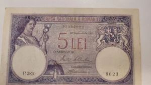 Comoara pe care nu știai că o ai acasă! La ce preț se vinde o bancnotă de 5 lei din anul 1920, acum, în 2024