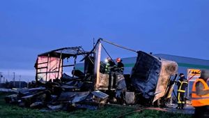 Accident grav în Arad! Două TIR-uri s-au ciocnit violent, iar șoferii nu au avut nicio șansă de supraviețuire