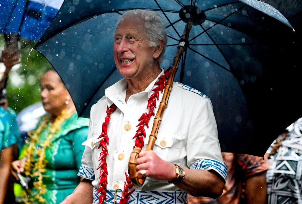 Regele Charles III in vizita in Parcul National O Le Pupu-Pue din Samoa. Foto: Profimedia