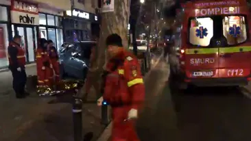 Un bărbat de 70 de ani s-a aruncat de la etaj, în Dorobanţi! Imagini cutremurătoare