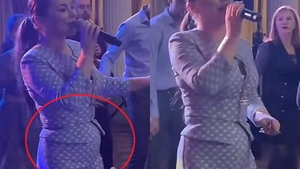 Carmen de la Sălciua, cu o burtică suspectă la un eveniment: ”E însărcinată!”