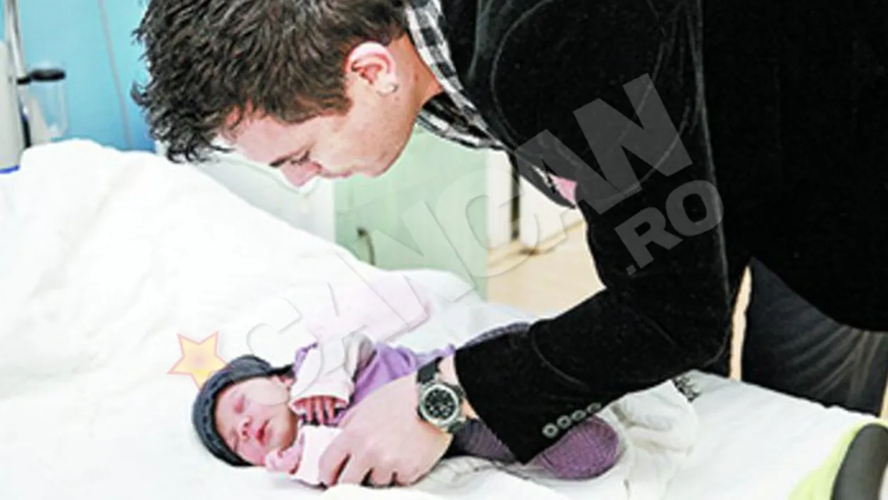 Razvan Fodor nu se dezlipeste de fiica lui