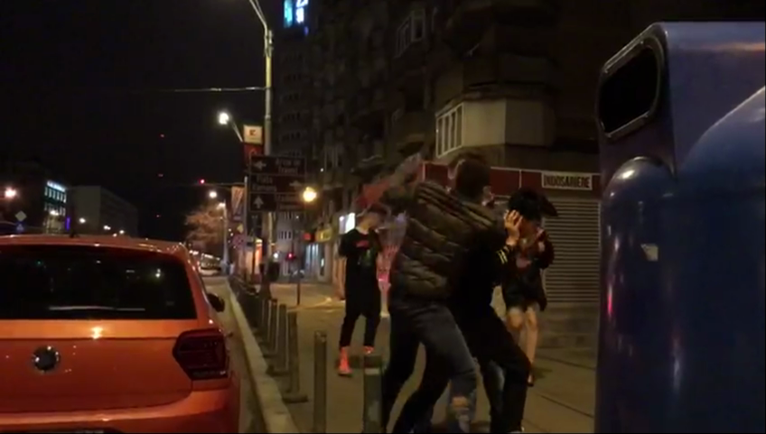 Ioana Boureanu a sărit rapid în ajutorul unui tânăr care a încasat o bătaie ca-n filme în fața unui club de noapte