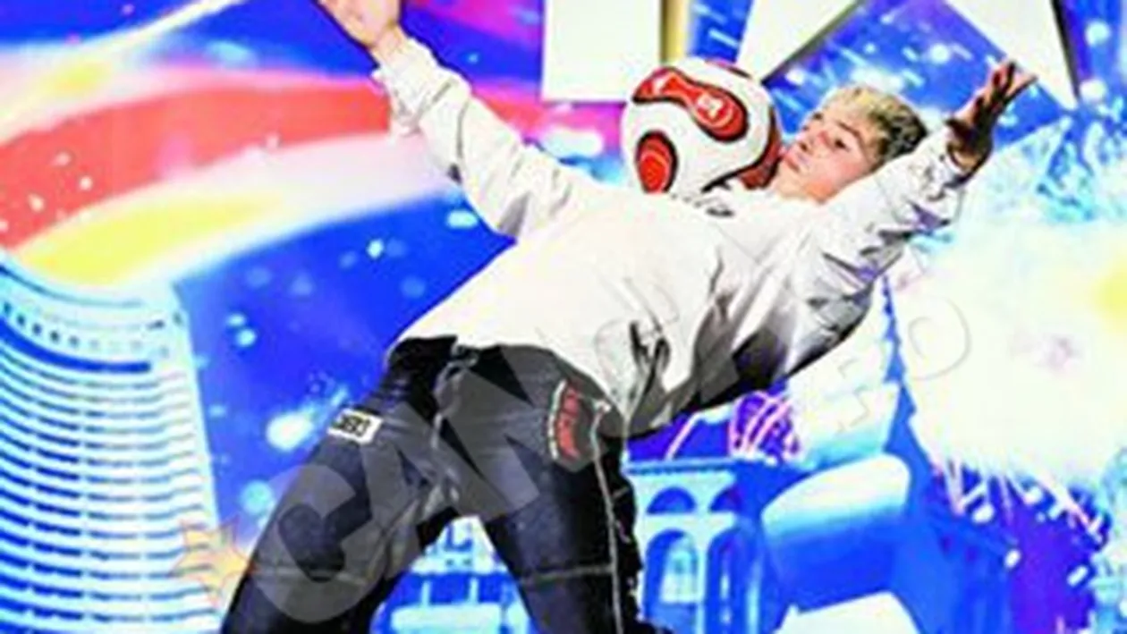 Dupa Romanii au talent, Stefan Florescu se duce la Praga! Jongleaza cu mingea si in Cehia