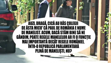 Pe Paul de România l-au părăsit bunele maniere.  Primele imagini cu Prinţul după eliberare!