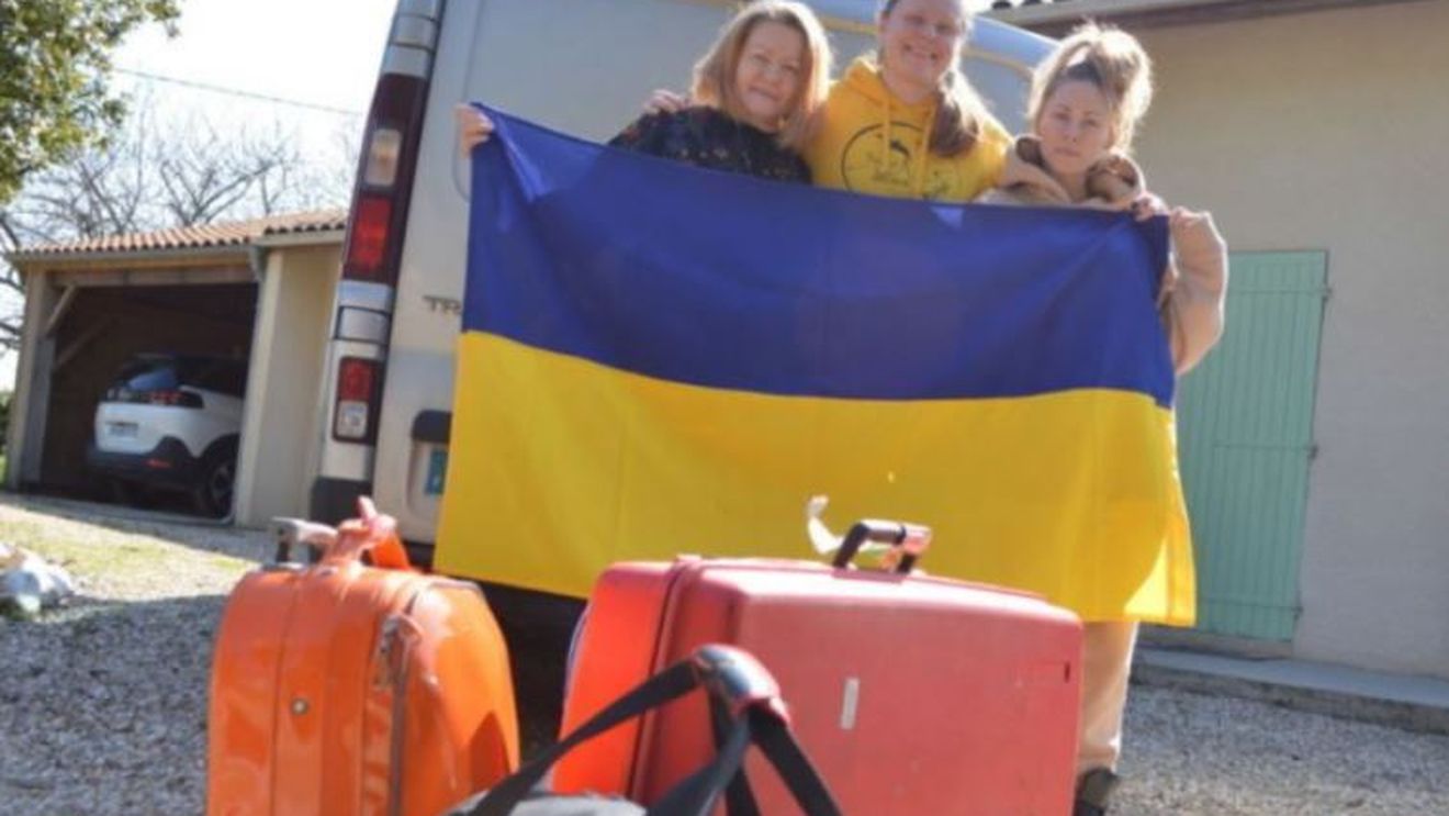 Povestea emoționantă a Irinei, o mamă din Ucraina care a fugit cu cele două fiice în Franța: “Am părăsit Odessa, dar inima noastră a rămas acolo”