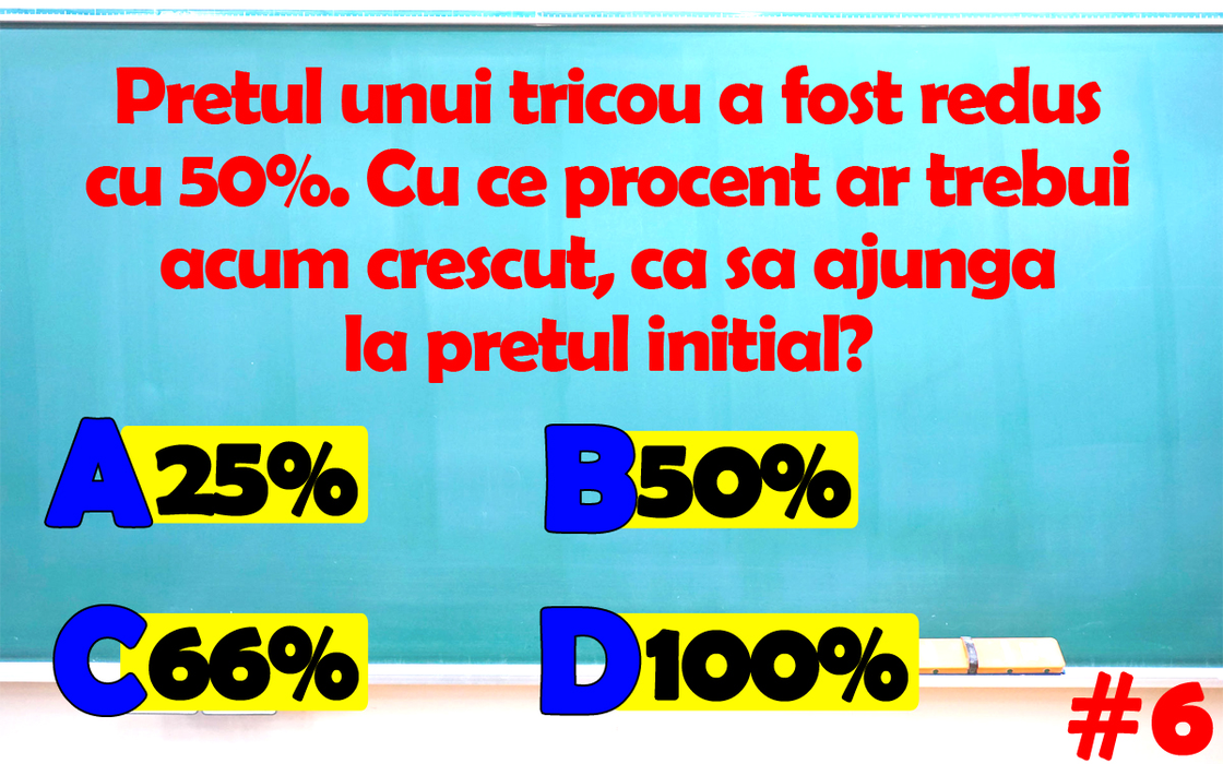Testul IQ cu 10 întrebări foarte dificile | Prima: Ce număr urmează în seria 1, 2, 2, 4, 4, 6, 8, 8, 16?