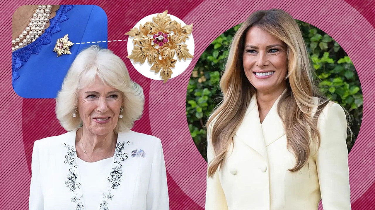 Regina Camilla a purtat cadoul Melaniei Trump doar de complezență. L-a schimbat cu altceva cu prima ocazie.
