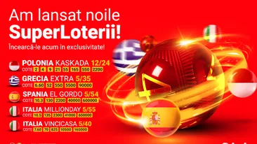 Superbet îți aduce noi loterii în exclusivitate! Vino să le încerci!