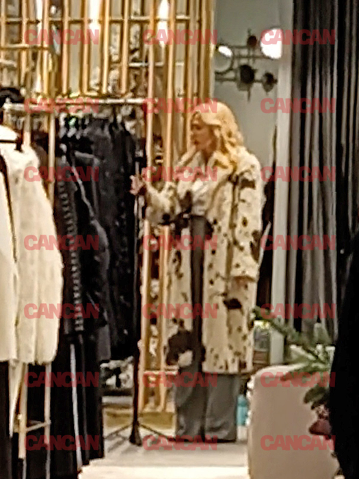 Dana Săvuică a mers la shopping