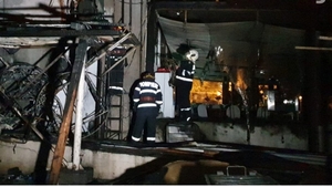 Incendiu violent la un hotel din Mamaia. Zeci de persoane au fost evacuate