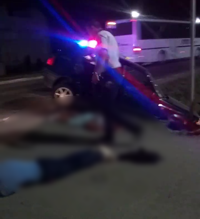 Hoţii au făcut accident cu poliţia pe urmele lor
