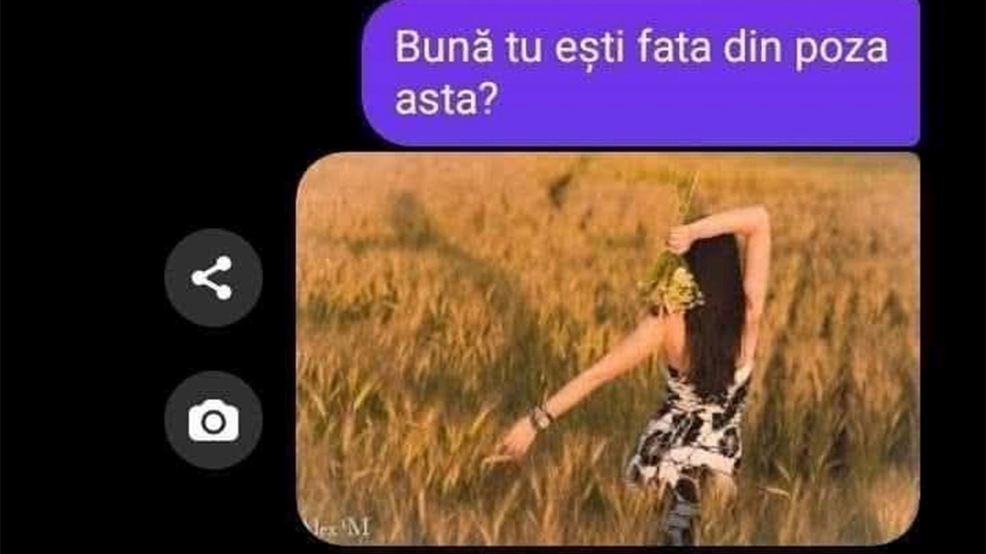 BANC | Fata din poză