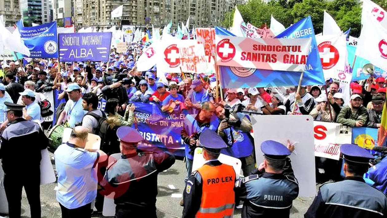 Capitala, sub asediul protestatarilor