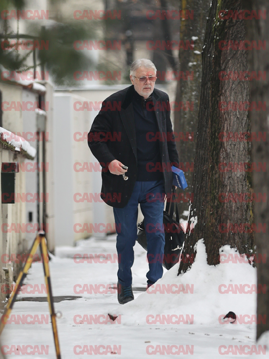 Gino Iorgulescu se luptă cu nămeții în stil mare
