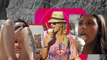 TOP 30 sexy vedete care au făcut show cu frișcă și cu înghețată! Antonia, Delia și Babs nu s-au putut abține! Avem 100 de fotografii de colecție!