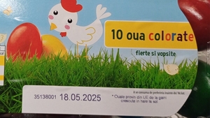 Cu cât se vând 10 ouă vopsite, în Mega Image București. Cum a reacționat Asociația pentru Protecția Consumatorilor din România