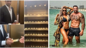 Alex Bodi, aroganță mai ceva ca un șeic! A fost filmat în timp ce încarcă 1,4 tone de lingouri cu aur într-un seif
