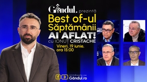 Gândul prezintă Best Of Ai aflat! Cu Ionuț Cristache - vineri, 19 iunie, de la ora 15.00