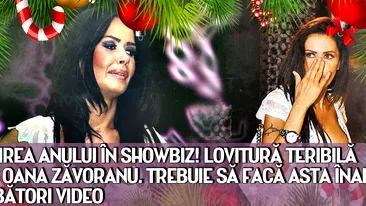 Este ştirea anului în showbiz! LOVITURĂ TERIBILĂ PENTRU Oana Zăvoranu. Trebuie să facă ASTA înainte de SĂRBĂTORI VIDE