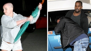 Si-o cauta cu lumanarea! Fotograful batut de Kanye West, acelasi agresat si de Britney Spears. Cantareata a dat in el cu o umbrela