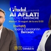 „Ai Aflat! cu Ionuț Cristache” începe miercuri, 26 august, de la ora 15.00, live pe Gândul. Invitată: Ioana Constantin Bercean