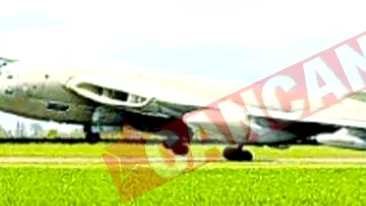 Un bombardier a decolat din greseala