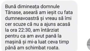 BANCUL ZILEI | "Domnule Tănase, aseară am ieșit cu fata dumneavoastră și vrea să-mi cer scuze"
